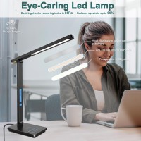 10 In 1 Smart Desk Lamp Led Desk Light For Colleage Drom Room Office Eyecaring Table Lamp With Night Light Lamp For Desk Wit