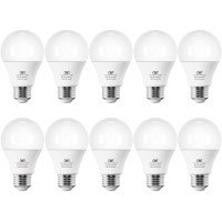 Cylyt 10-Pack Bright Led Light Bulbs 100W Equivalent, Daylight White 5000K A19 Lightbulbs, Focos Led Para Casa, For Kitchen Bedroom Indoor Outdoor, 1500 Lumens, E26 Standard Base, Non-Dimmable