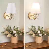 Adust Antique Brass Wall Sconces Lighting Fixture Hardwire E26 Industrial Vintage Gold Wall Light Set Of 2 Pack Wall Lamp Bathr