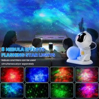 Onekka Astronaut Galaxy Projector Star Projector Galaxy Light Astronaut Starry Nebula Ceiling Led Lamp With Timer And Remote