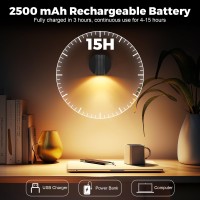 Wireless Led Spotlight Indoor Rechargeable Battery Operated Floor Uplighting Indoor Picture Light With Remote Timer And Dimmab