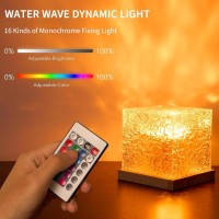 Northern Lights Lamp Led Ocean Wave Projector Light 16 Colors Gradual Ocean Lamp With Remote Control Aurora Glow Lamp Smart T