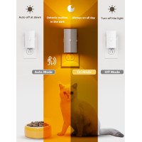 L Lohas Led Motion Sensor Night Light Amber Night Light 2 Pack Motion Activated Night Light Dimmable Night Light 0100Lm