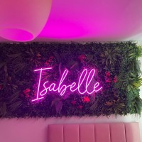 Custom Neon Signs, Personalised Large Led Neon Name Lights Sign Customizable For Wall Decor Wedding Birthday Party Bedroom Bar Shop Logo Signage