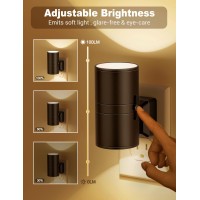 Night Lights Plug Into Wall Dimmable Night Light Plug In Modern Night Lights With Dusk To Dawn Light Sensor Soft White 3000K