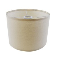 Lampshades Floor Lamp Shades Table Fine Linen Lampshade Covers Removable Washable Drum Lampshades For Bedside Lamp, Table Lamp, Floor Lamp 7.86X7.86X7.07 Inch Khaki