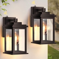 Vianis Bronze Dusk To Dawn Outdoor Lighting 2 Pack Outdoor Lights For House Waterproof Porch Lights Outdoor Exterior Lighting