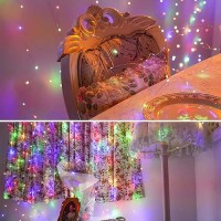 Hxweiye 6 Pack Multicolor Fairy Lights Battery Operated 7Ft 20Led Mini Fairy String Lights Mason Jar Lights Waterproof Firefly