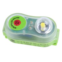 Yctze Led Sea Life Jacket Light, Lithium Conspicuous Light Lamp, Selflighting Lifesaving Flashlight For Aviation, Ideal For Seawater Use (Cyan)