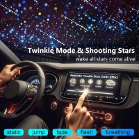 Starlight Headliner Kit Star Lights For Car Twinkle Meteor Shooting Stars Pro Rgbw Multicolor Bluetooth Remote Universal Fitme