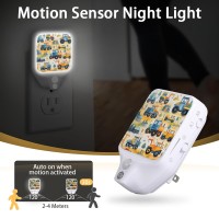 Led Night Light, Cartoon Truck Night Lights Plug Into Wall Graffiti Truck Warm Plug In Night Light Dusk To Dawn Sensor Led Lights For Bedroom Bathroom Stairway Hallway Kitchen