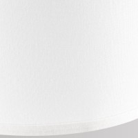 Pure White Medium Drum Lamp Shades 13 Top X 13 Bottom X 10 High Spider Modern Natural Linen Lampshade For Table Lamp B