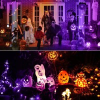 Jaheks Purple Light Bulbs For Outdoor Porch 9W60W Equivalent E26 Base Led Purple Bulb For Halloween Christmas Weddingpartyb