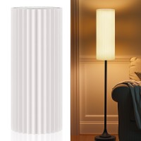 Xcofzob Drum Lamp Shades For Floor Lamps Tall Lamp Shade For Modern 16X6X6 Replacement Lamp Shades Large Pleated Lamp Sh