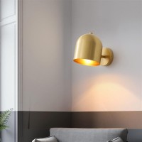 Strong Durable Light Luxury All Copper Wall Light Nordic Illumination Wall Lantern Modern Simplicity Indoor Wall Lamp For Bedroom Bedside Restaurant Villa Living Room Hotel Room Wall Sconce Perfect De