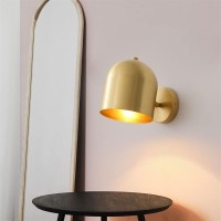 Strong Durable Light Luxury All Copper Wall Light Nordic Illumination Wall Lantern Modern Simplicity Indoor Wall Lamp For Bedroom Bedside Restaurant Villa Living Room Hotel Room Wall Sconce Perfect De