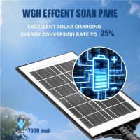 Wattake Solar Lights Outdoor 6000K 150W Led Solar Street Light Motion Sensor 15000Lm Solar Parking Lot Light Dusk To Dawn Solar