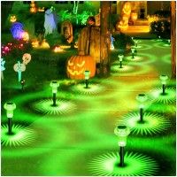 Priddop Solar Lights Outdoor 8 Pack Solar Yard Lights Garden Lights Led Waterproof Mushroom Shape Solar Pathway Lights For Drive