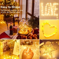 Kolpop 30 Pack Led Fairy Lights Battery Operated 7Ft 20 Led Mini Twinkle String Lights Battery Powered Waterproof For Christmas