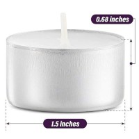 Montopack Unscented White Tealight Candles Bulk 100 6 Hours Of Smokeless Dripless Long Lasting Burning Paraffin Tea Lights