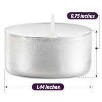 Montopack Unscented White Tealight Candles Bulk 100 8 Hours Of Smokeless Dripless Long Lasting Burning Paraffin Tea Lights