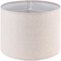 Goso Beige Medium Drum Lamp Shade For Table Lamps Floor Lamps 13 Top X 13 Bottom X 10 Highspider Oatmeal Linen Shade R