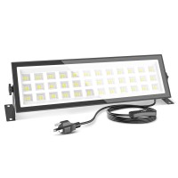 Agrantop Plug In Shop Light 100W 15000Lm Ultra Bright Aluminum Led Garage Light W 984 Ft Power Cord Ip66 Waterproof Shop Li