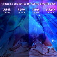 Chloranthus Ocean Wave Cordless Projector Light With 16 Color Effects Night Lights Led Aurora Projector Builtin Bluetooth Spea