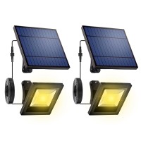 Solar Spotlights Outdoor Waterproof Garden With Extension 164Ft Cable Dusk To Dawn Waterproof Led Solar Spot Lights For Outside