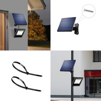 Solar Spotlights Outdoor Waterproof Garden With Extension 164Ft Cable Dusk To Dawn Waterproof Led Solar Spot Lights For Outside