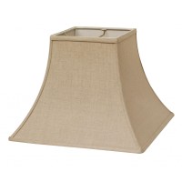 High Quality Fabric Lamp Shade Includes Brass Finish Washer Washer fitters sits on top of the harp Intended for use with customers own finial Shade measures 5 top diameter x 10 bottom diameter x 9 slant height Features highquality construction made from L