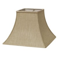 High Quality Fabric Lamp Shade Includes Brass Finish Washer Washer fitters sits on top of the harp Intended for use with customers own finial Shade measures 5 top diameter x 10 bottom diameter x 9 slant height Features highquality construction made from L