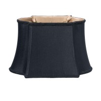 High Quality Fabric Lamp Shade Includes Brass Metallic Finish Washer Washer fitter sits on top of the harp Intended for use with customers own finial Shade measures 6125x975 top diameter x 7625x12 bottom diameter x 7625 slant height Softback lampshade wit