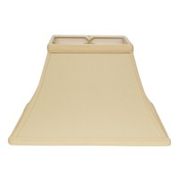 High Quality Fabric Lamp Shade Includes Brass Finish Washer Washer fitters sits on top of the harp Intended for use with customers own finial Shade measures 45x7 top diameter x 9x14 bottom diameter x 9 slant height Hardback lampshade on white styrene back