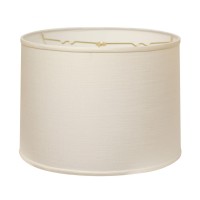 High Quality Fabric Lamp Shade Includes Brass Finish Washer Washer fitters sits on top of the harp Intended for use with customers own finial Shade measures 12 top diameter x 13 bottom diameter x 95 slant height Features highquality construction made from