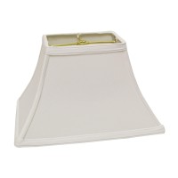 High Quality Fabric Lamp Shade Includes Brass Finish Washer Washer fitters sits on top of the harp Intended for use with customers own finial Shade measures 45x7 top diameter x 9x14 bottom diameter x 9 slant height Hardback lampshade on white styrene back