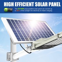 6500W Solar Street Lights Outdoor 6500K Solar Parking Lot Lights Commercial Dusk To Dawn Heavy Duty Split Type Led Solar Stre