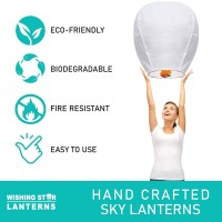 10 Pcs Chinese Lanterns To Release In Memorial An Unforgettable Memory Decoration Lanterns For Family Friends Perfect Moment H