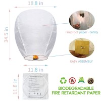 10 Pcs Chinese Lanterns To Release In Memorial An Unforgettable Memory Decoration Lanterns For Family Friends Perfect Moment H