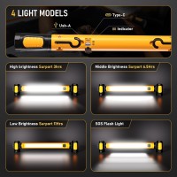 Lanka Work Light Magnetic Led Work Light Portable Light Bar Rechargeable Underhood Work Lights With Hooks For Mechanics Insp