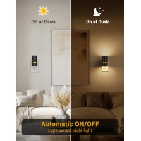 Night Light Plug In Night Lights Plug Into Wall With Dusk To Dawn Sensor Adjustable Nightlight Brightness 0100Lm Soft White