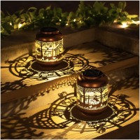 French Bulldog Solar Lanterns Outdoor Waterproof Hanging Solar Lights French Bulldog Gifts For Women Men Metal Led Decorative Li