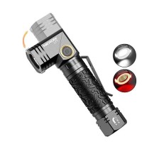 NICRON L71 Tactical Flashlight, 1800 Lumens, Rechargeable,