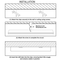 Melovom 58W 4Ft Led Flush Mount Wraparound Light Fixture Garage Lighting Led Shop Light Ceiling Light Fixture For Workshop K