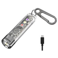 Nicron K11 Rechargeable Keychain Flashlight Lightweight 400 Hight Lumen With Extra 4 Sidelight Ipx4 Edc Mini Flashlight Be Used