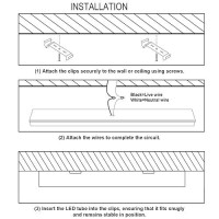 Melovom 90W 4Ft Led Flush Mount Wraparound Light Fixture Garage Lighting Led Shop Light Ceiling Light Fixture For Workshop K