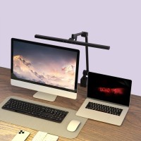 Melifo Led Desk Lamp With Clamp Monitor Light Bar Eyecaring Desk Light Ultra High Definition And Brightness Table Light 5 Modes