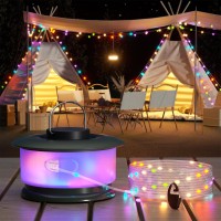 Hokone Camping String Lights Wlamprechargeable Camping Light With 22 Lighting Modes Waterproof Led Hanging Camping Tent Light