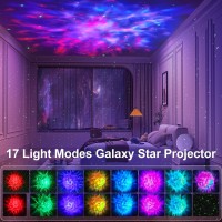 Star Projector Galaxy Light Projector 3 In 1 Galaxy Projector With Bluetooth Speaker Night Light Projector For Bedroom With R