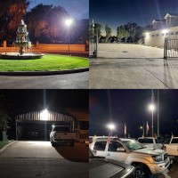 Jadisi 6Pack 24000W Solar Street Light 1800000 Lumens Dusktodawn Waterproof Ideal For Commercial Outdoor Parking Lots